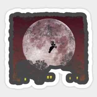 BMX Freestyle - Blood Moon Sticker